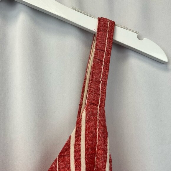 Ettitwa By Anthropologie Womens Jumpsuit Stripe Belted V Neck Sleeveless S - Picture 4 of 12